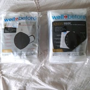18 Wellbefore Black KN95 Masks